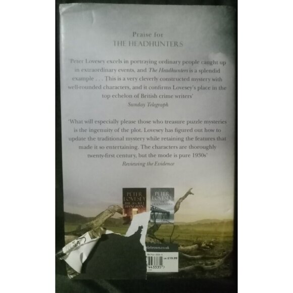 Skeleton Hill by Peter Lovesey – Mystery Novel – Paperback - Picture 2 of 3